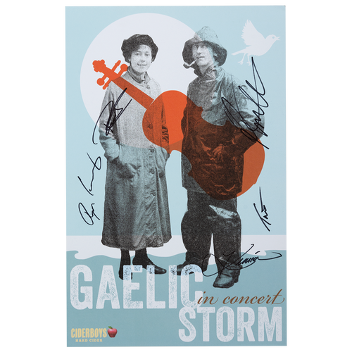 Gaelic Storm ( Autographed Poster )