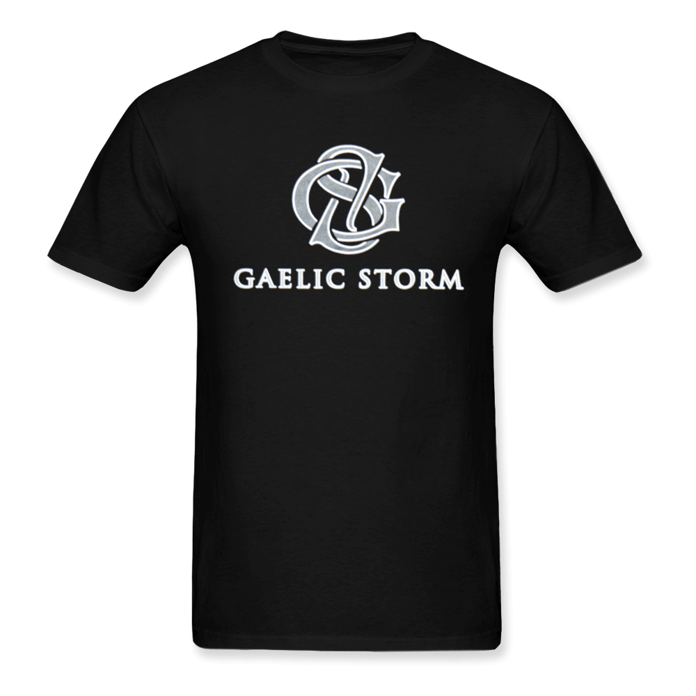 Grey Gaelic Storm Logo Tee